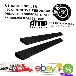 Nerf Bar AMP Research 76330-01a�O�����h�`�F���L�[�p�̃u���b�N�p�E���X�g�v���O�A���h�v���C�i�[�t�o�[ AMP Research 76330-01A Black PowerStep Plug-N-Play Nerf Bars for Grand Cherokee�y���s�A���i�z