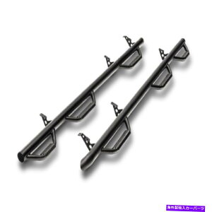 Nerf Bar n-fab f1596cc-6-txubNzC[zC[ւ̃yAf-150N[Lup N-FAB F1596CC-6-TX Pair of Black Wheel To Wheel Nerf-Step for F-150 Crew Cab