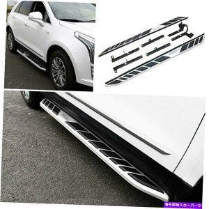 Nerf Bar Vo[A~jETChXebvjO{[hNERFo[16-20LfbNXT5ی삵܂ Silver Aluminum Side Step Running Board Nerf Bar Protect For 16-20 Cadillac XT5