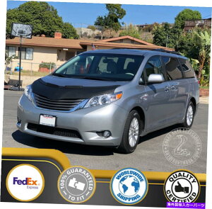 J[Jo[ g^VGi2011 2012 2014 2015 2016 2017̃J[{lbgtbhuW[ Car Bonnet Hood Bra For TOYOTA SIENNA 2011 2012 2013 2014 2015 2016 2017