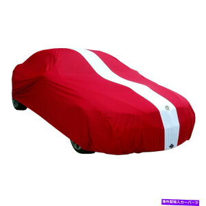 J[Jo[ I[geNjJV[J[Jo[NCX[NXt@CA\tgCt[Xbĥ߂̉ Autotecnica Show Car Cover Indoor for Chrysler Crossfire Softline Fleece Red