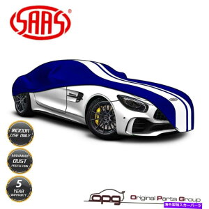 �J�[�J�o�[ saas�����X�|�[�c�K���[�W�J�[�A�E�f�BR8�X�p�C�_�[V8 4.2L FSI�u���[�̃J�o�[ SAAS Indoor Sports Garage Car Cover for Audi R8 Spyder V8 4.2L FSI Blue�y���s�A���i�z