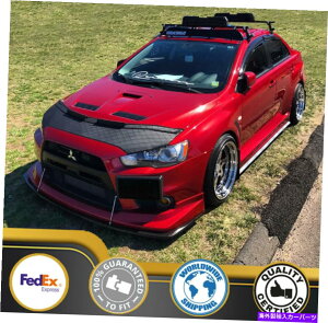 �J�[�J�o�[ Mitsubishi Lancer Evo x 10 2008 09 10 11 12 13 14 15 16�̃J�[�{���l�b�g�t�b�h�u���W���[ Car Bonnet Hood Bra For MITSUBISHI Lancer EVO X 10 2008 09 10 11 12 13 14 15 16