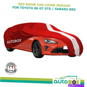 J[Jo[ Ԃ\ȃV[J[Jo[̓g^86 GT GTS / SUBARU BRZ\tgCɓK܂ Red Medium Washable Show Car Cover fits Toyota 86 GT GTS / Subaru BRZ Softline