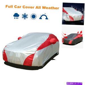 �J�[�J�o�[ �Ԃ̃J�o�[�h�������ׂĂ̋C�ێ��O���ی��ق���ϐ� Car Cover Waterproof All Weather Weatherproof UV Protection Snow Dust Resistant�y���s�A���i�z