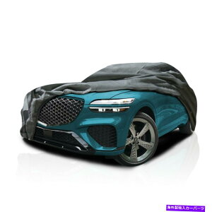 �J�[�J�o�[ 4�w�ϐ��Z�~�J�X�^��SUV 2022�C���t�B�j�e�BQX55�̃t���J�[�J�o�[ 4 Layer Water Resistant Semi Custom SUV Full Car Cover for 2022 Infiniti QX55�y���s�A���i�z