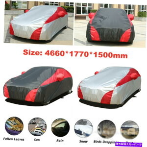 �J�[�J�o�[ ���O�t���J�[�J�o�[�h���w�r�[�f���[�e�B�ʋC��UV�ی���Ă��~�� Outdoor Full Car Cover Waterproof Heavy Duty Breathable UV Protection Sunscreen�y���s�A���i�z