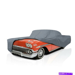 �J�[�J�o�[ �Z�~�J�X�^���t�B�b�g4���C���[1958-1961�V�{���[�C���p��2�h�A�����̒ʋC���J�[�J�o�[ Semi Custom Fit 4 Layer Breathable Car Cover for 1958-1961 Chevy Impala 2-Door�y���s�A���i�z