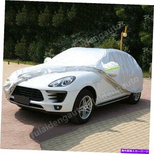 カーカバー ポルシェマカン14-19車のカバー防水防止防止太陽UVスノーダストレイン1pc For Porsche Macan 14-19 Car Cover Waterproof Anti Heat Sun UV Snow Dust Rain 1pc