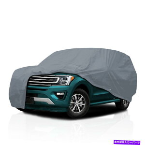 �J�[�J�o�[ 2009-2015�z���_�p�C���b�g�p�̑ϐ����Z�~�J�X�^���t�B�b�g�t��SUV�J�[�J�o�[ Water Resistant Semi Custom Fit Full SUV Car Cover for 2009-2015 Honda Pilot�y���s�A���i�z