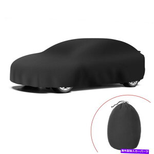 J[Jo[ eXfxtJ[Jo[͖h~ؖXNb`v[tijtBbg Fit Tesla Model X Full Car Cover Windproof Dust Proof Scratch Proof(Black)