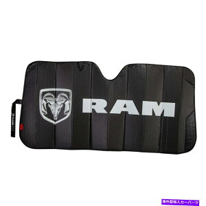 TVF[h ̃_bWG[g}bgubNgbNJ[tgKX܂肽݃TVF[h27x58 Official DODGE RAM Elite Matte Black Truck Car Windshield Folding Sunshade 27x58
