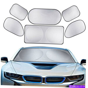 TVF[h 6PCS/ZbgtJ[EBhETVF[hoCU[Jo[ubNEBhV[hTVF[hی 6pcs/Set Full Car Window Sun Shade Visor Cover Block Windshield Sunshade Protect