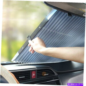 TVF[h Ԃ̃TVF[hveN^[܂肽݉\ȃI[gp\tgAEBhEToCU[ Car Sunshade Protector Foldable Auto Parasol Front&Rear Window Sun Visor
