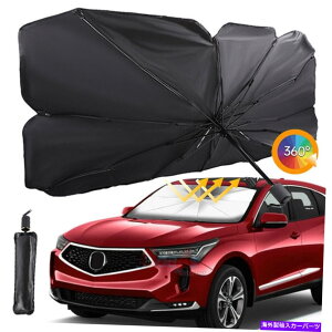 TVF[h ܂肽݉\ȎԂ̃tgKXTVF[htgEBhEJo[oCU[TVF[hPč Foldable Car Windshield Sunshade Front Window Cover Visor Sun Shade Umbrella US