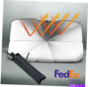TVF[h 57*31C`J[TVF[hPfM +Ă~ߐ܂肽ݐ܂肽 57*31 inches Car Sun Shade Umbrella Thermal insulation + Sun protection Foldable
