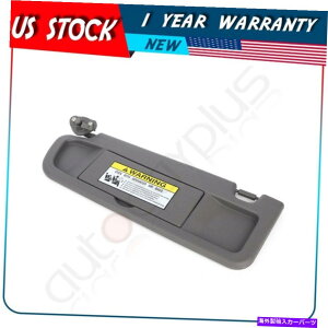 サンシェード ドライバー側の左greyサンバイザーホンダシビック2006 2007 2009 2009 2010 2011 US Driver Side Left GRAY Sun Visor For Honda Civic 2006 2007 2008 2009 2010 2011 US