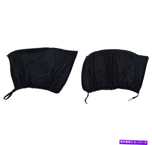 TVF[h 2PCSJ[TChEBhEbVJo[V[hToCU[VF[hTVF[hUVveN^[ 2PCS Car Side Window Mesh Cover Shield Sun Visor Shade Sunshade UV Protector