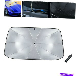 TVF[h ܂肽݉\ȎԂ̃tgKXTVF[hoCU[tgEBhETVF[hJo[UVP Foldable Car Windshield Sun Shade Visor Front Window Sunshade Cover UV Umbrella