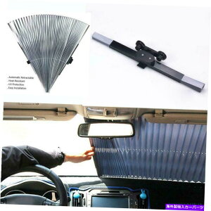 TVF[h 1PCԊi[܂肽ݐ܂肽ݑzVF[htgKXTJo[Jo[A`bN 1PC Car Retractable Foldable Rear Window Sun Shade Windshield Sun Cover Anti-UC