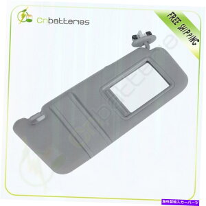 TVF[h 2006N2011Ñg^J̃ojeBCgƃT[ttETChO[ToCU[ Right Side Gray Sun Visors W/Vanity Light and Sunroof For 2006-2011 TOYOTA CAMRY