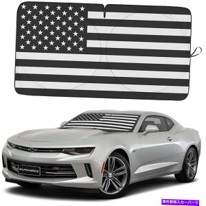 TVF[h WK[ANZT[J[tgKXA̓AAJtbOV[hJo[ For Jaguar Accessories Car Windshield Sun Shade US American Flag Shield Cover