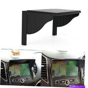 TVF[h ubN6-10C`J[GPSirQ[^[TVF[hTV[hoCU[A`OAANZT[ Black 6-10in Car GPS Navigator Sun Shade Sunshield Visor Anti Glare Accessories