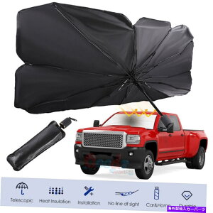 TVF[h 54 "x31.5"܂肽݉\ȎԃtgKXtgVF[htgEBhEJo[oCU[UVP 54"x31.5" Foldable Car Windshield Sunshade Front Window Cover Visor UV Umbrella