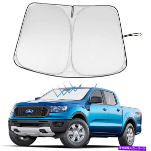 サンシェード フォードF150 2021-22アクセサリーキャブフロントガラスサンシェードUVブロックサンカバーバイザー For Ford F150 2021-22 Accessory Cab Windshield Sunshade UV Block Sun Cover Visor