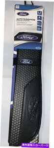 TVF[h CZXtH[hG[gubNgbNSUVJ[tgKX܂肽݃TVF[h Official License Ford Elite Black Truck SUV Car Windshield Folding Sunshade