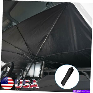TVF[h 26 "46"J[TVF[htgtgKX܂肽ݎTVF[hJo[oCU[UVP 26" 46" Car Sun Shade Front Windshield Foldable Sunshade Cover Visor UV Umbrella