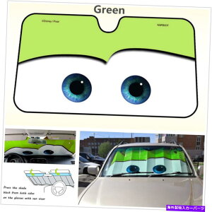 TVF[h rbOACJ[gD[J[tgEBhETVF[hoCU[tgKXTVF[hubNJo[ Big Eye Cartoon Car Front Window Sun Shade Visor Windshield Sunshade Block Cover