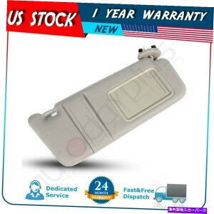 TVF[h 2008Ñg^JƃojeBCg̉EqToCU[^/x[W Right Passenger Sun Visor Tan/Beige for 2008 Toyota Camry With Vanity Light US