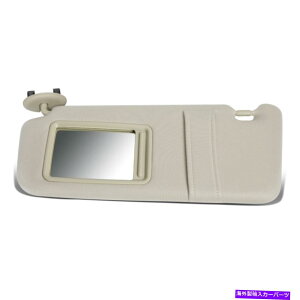 サンシェード 2007年から2011年のトヨタカムリOEスタイル左ドライバーサイドサンバイザーサンシェードベージュ For 2007-2011 Toyota Camry OE Style Left Driver Side Sun Visor Sunshade Beige