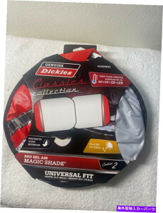 TVF[h }WbNVF[hfBbL[I[gTVF[hbhxGA - V2s[Xbh/zCg Magic Shade Dickies Auto Sun Shade Red Bel Air - New 2 PIECES RED/WHITE