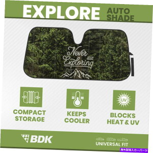 TVF[h X^C̃I[gTVF[hA57x27 "܂肽ݑoCU[AT~߂Ȃ Beautiful Style Auto Sunshade, 57x27" Folding Window Visor, Never Stop Exploring