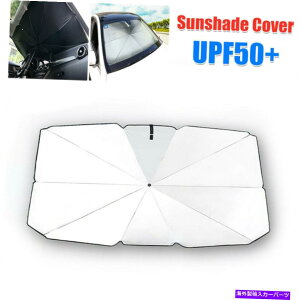 TVF[h Ԃ̃tgKXAJo[tgEBhEveN^[CeATVF[hJo[ Car Windshield Sun Shade Cover Front Window Protector Interior Sunshade Cover