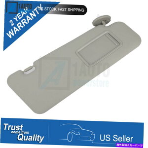 TVF[h 2008-2013ɓKOCToCU[w/ojeBCgf̓g^nC_[2.7LɓKĂ܂ Gray Sun Visor W/ Vanity Light Models Right For 2008-2013 Toyota Highlander 2.7L