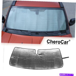 サンシェード フロントガラスサンシェードサンシェードヒートシールドUVレイズバイザー2007-12ダッジニトロ Windshield Sunshade Sun Shade Heat Shield UV Rays Visor for 2007-12 Dodge Nitro