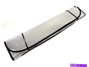 TVF[h 130*60cmsilver܂肽ݎTVF[htgKXToCU[Jo[A`UVی 130*60cmSilver Foldable Sun Shade Windshield Sun Visor Cover Anti-UV Protection