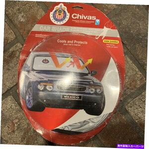 TVF[h ܂肽݉\ȃVoXTbJ[TVF[hgbNoJ[EBhV[hoCU[UVubNJo[ Foldable CHIVAS SOCCER Sun Shade Truck Van Car Windshield Visor UV Block Cover