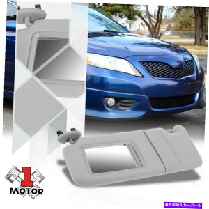TVF[h O[J[ToCU[TVF[hhCo[TChOEX^C07-11g^J̃~[ Grey Car Sun Visor Sunshade Driver Side OE Style w/Mirror for 07-11 Toyota Camry