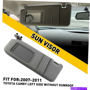TVF[h tBbgg^J2011N77 FIT Toyota Camry 07-2011 Left Driver Side Sun Visor Sunshade Without Sunroof EAK