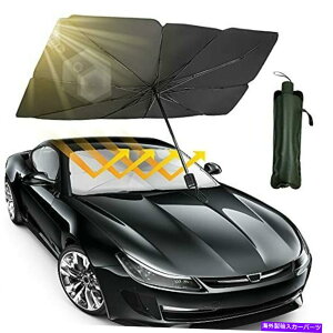 TVF[h pԂ̃tgKXAP܂肽ݐ܂肽ݎԃTVF[hJo[UV ra ... Geronmine Car Windshield Sun Shade Umbrella Foldable Car Sunshade Cover UV Ra...