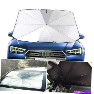 TVF[h 65x125cmԂ̃tgKX܂肽ݐ܂肽݃TVF[hPubNMOی 65x125CM Car Windshield Foldable Sunshade Umbrella Block Heat UV Sun Protection