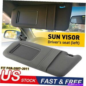 �T���V�F�[�h 2007�N����2011�N�̃g���^�J�����X�^�C�����h���C�o�[�T�C�h�T���o�C�U�[�T���V�F�[�h�O���[USA For 2007-2011 Toyota Camry Style Left Driver Side Sun Visor Sunshade Gray USA�y���s�A���i�z