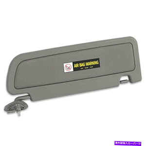 サンシェード 2006年から2011年のダークグレーの左ドライバーサイドサンバイザーホンダシビックセダンSIクーペ Dark Gray Left Driver Side Sun Visor for 2006-2011 Honda Civic Sedan SI Coupe