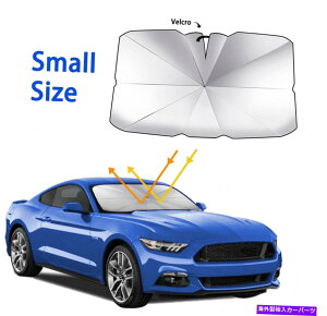 TVF[h ܂肽݉\ȎԂ̃tgKXTVF[htgEBhEJo[oCU[TVF[hP Foldable Car Windshield Sunshade Front Window Cover Visor Sun Shade Umbrella