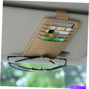 TVF[h J[ToCU[|Cg|Pbg[obOJ[hKlXg[WbNJ[̌` Car sun visor point pocket storage bag bag card glasses storage rack car shape