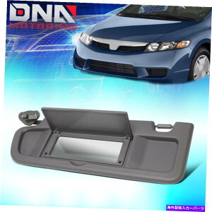 �T���V�F�[�h 2006-2011 Honda Civic Factory Style Grey Driver Left Side Sun Visor Sunshade FOR 2006-2011 HONDA CIVIC FACTORY STYLE GREY DRIVER LEFT SIDE SUN VISOR SUNSHADE�y���s�A���i�z